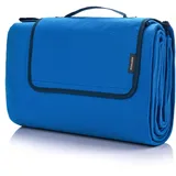meteor Extra Large Picknickdecke mit wasserdichter Unterseite XXL sanddichte campingdecke Outdoor stranddecke tolle Picknick-Matte groß Thermo isoliert Camping-Decke für Park Garten Strand