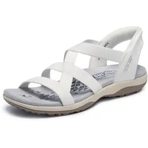 SKECHERS Reggae Slim-Stretch Flex Damen Weiss 40