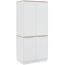 Vicco Kleiderschrank Betti 82 x 179 x 50 cm Weiß