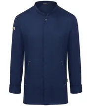 KARLOWSKY Herren Kochjacke "JM 35" / 58 - stahlblau