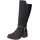 Rieker Winterstiefel RIEKER, Damen, Gr. 43, Normalschaft, schwarz, Lederimitat, modisch, Schuhe, Langschaftstiefel, Blockabsatz, TEX-Membran, seitlicher Stretch