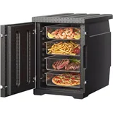 Vevor Isolierte Thermobox 90 L schwarz