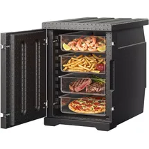 Vevor Isolierte Thermobox 90 L schwarz