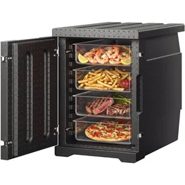 Vevor Isolierte Thermobox 90 L schwarz