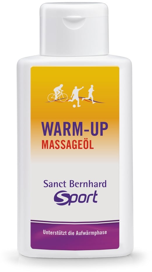 Sanct Bernhard Sport Huile de massage Warm-up - 250 ml