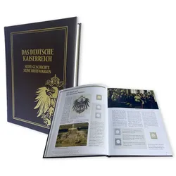 "Das deutsche Kaiserreich", Buch im Ledereinband