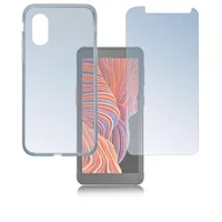 4smarts 360° Protection Set für Galaxy Xcover 5, transparent