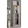 VCM Putzschrank Lona 70 x 240 x 39 cm Grau/Weiß