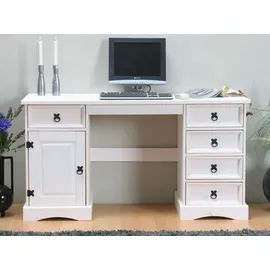 VCM Schreibtisch New Mexico Kiefer / Beige