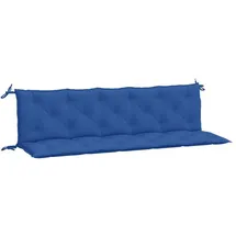 vidaXL Bankauflage 180 x 50 x 7 cm blau 2 St.