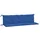 vidaXL Bankauflage 180 x 50 x 7 cm blau 2 St.