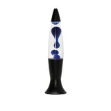 Easylight Lavalampe Blau Schwarz H:40cm G9 inkl.