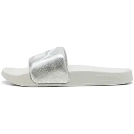 Puma Leadcat 2.0 Metallic Whisper Sandalen 38, Silver White Feather gray Metallic