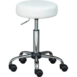 Drehstuhl INOSIGN, weiß, B:33cm H:50cm T:33cm, Stühle, Bürodrehstuhl