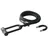 tex-lock Eyelet U/x-lock Bügelschloss Schwarz Kabelschloss