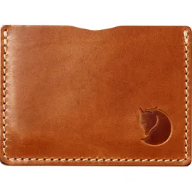 Fjällräven Övik Card Holder leather cognac