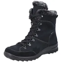 Rieker Damen L7145 Schnürstiefel, Schwarz, 42 EU