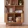 CaliCosy Bücherregal Holzwerkstoff 80/157,5/40 cm braun