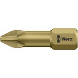 Wera 851/1 TH Kreuzschlitz Bit PH3x25mm, 1er-Pack (05056625001)