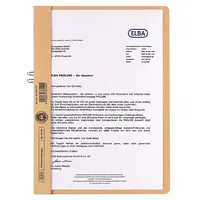 Elba Klemmhefter A4 chamois 10 St.