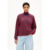 ARMEDANGELS FRANKAA MAARLEN Sweatshirt Gestreift Blau/Mehrfarbig XS