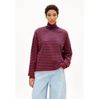 ARMEDANGELS FRANKAA MAARLEN Sweatshirt Gestreift Blau/Mehrfarbig XS