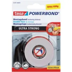 TESA Montageband 19mm1,5m Powerbond 55791-00001-00 extra stark