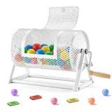 Vevor Tombola Trommel 295xØ167mm Weiß