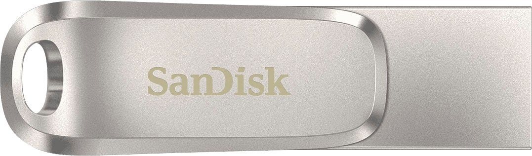 Sandisk Ultra® Dual Drive Luxe USB Type-CTM 32 GB USB-Stick (USB 3.1, Lesegeschwindigkeit 150 MB/s) silberfarben