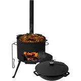 olymp handels gmbh Utschak Set mit Kasan schwarz