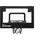 SKLZ® SKLZ 2732 Pro Mini Hoop Mirco Basketballkorb, Mehrfarbig, One Size, Micro (15" x 10") - Schwarz