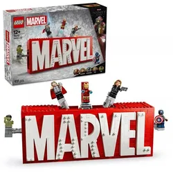 LEGO® Marvel Logo und Minifiguren MARVEL 76313