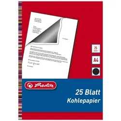 herlitz Kohlepapier, DIN A4, Inhalt: 25 Blatt