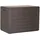 Prosperplast Woodebox Gartenbox Kissenbox Gartentruhe (190 Liter, Umbra)