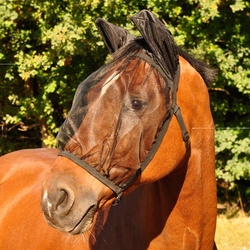 Waldhausen Fliegenmaske Basic mit Ohrenschutz, Warmblut