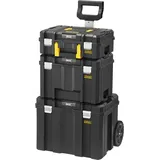 Stanley PRO-STACK 3-in-1 Promo-Set Werkzeugkoffer schwarz