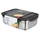Lock & Lock Vorratsdose rechteckig silber 26,5 x 18,5 x 8,5 cm 2,7 l