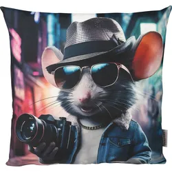 Kissenhülle PAPARAZZI RAT - braun