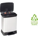 Curver Deco Bin 30 l Silber