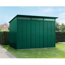 Hörmann Elegant-P Gerätehaus 3,03 x 2,38 m Moosgrün