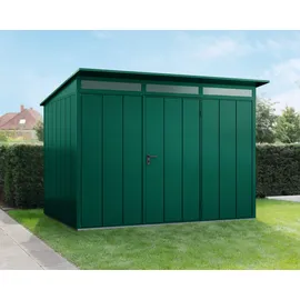 Hörmann Elegant-P Gerätehaus 3,03 x 2,38 m Moosgrün