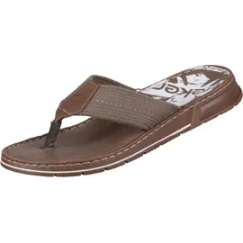Rieker Zehentrenner Olive/Mandel/Moor 44