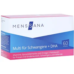 Multi FÜR Schwangere + DHA MensSana Kapseln 60 St