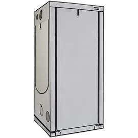 HOMEbox Growbox Wachstumszelt 100 x 100 x 220 cm Schwarz