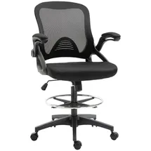 Vinsetto Mesh Ergonomischer Bürostuhl Schwarz