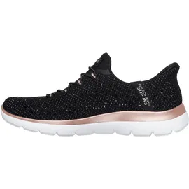 SKECHERS Summits Brilliant Shine Damen Schwarz/Roségold 38