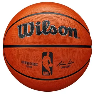 Wilson NBA Authentic Series Outdoor Ball WTB7300XB, Unisex basketballs, orange, 5