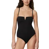 Marc O'Polo Badeanzug Essentials Swim Schwarz M