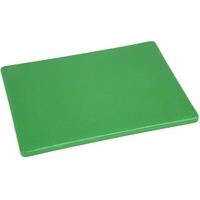Hygiplas LDPE snijplank groen 30.5x22.9x1.2cm