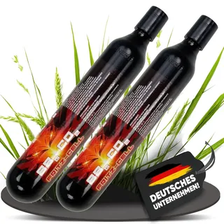 2 x Fritz-Cell 88g CO2 Kapseln Katuschen für Softair Paintball Gotcha CO2 Gewehr
